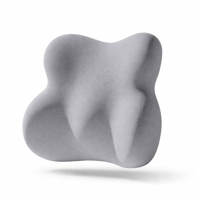 Coussin Lombaire Ergonomique Mousse Mémoire de Forme – Bureau Voiture Canapé