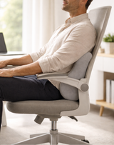 Coussin Lombaire Ergonomique Mousse Mémoire de Forme – Bureau Voiture Canapé