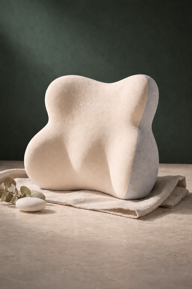 Coussin Lombaire Ergonomique Mousse Mémoire de Forme – Bureau Voiture Canapé